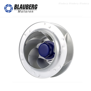 BE-B400D-EC-02 Blauberg 400mm 48V Nutone Kitchen Exhaust Wall Extractor High Power Flow Rate Centrifugal Mist Fan