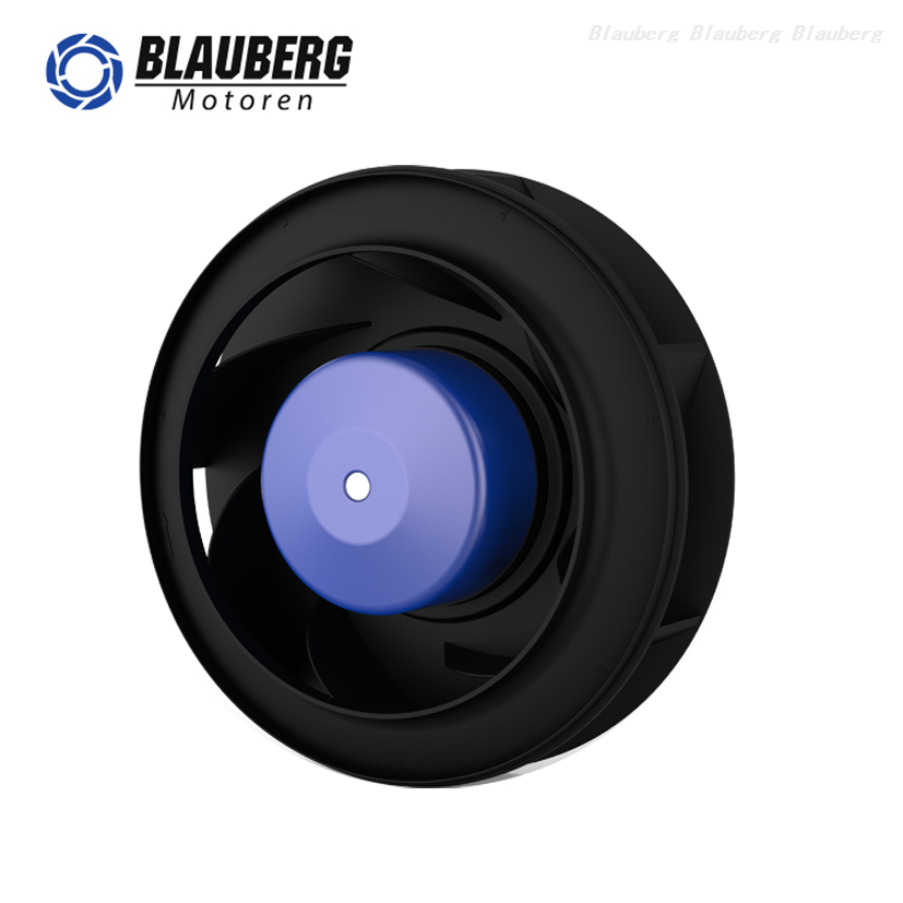 Blauberg 220mm dc Radial plastic backward curved blades centrifugal fan for cooling