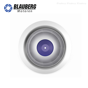 BE-B280A-EC-N07 Blauberg 48V 280mm dc ball bearing electric motor exhaust centrifugal fan for ventilation