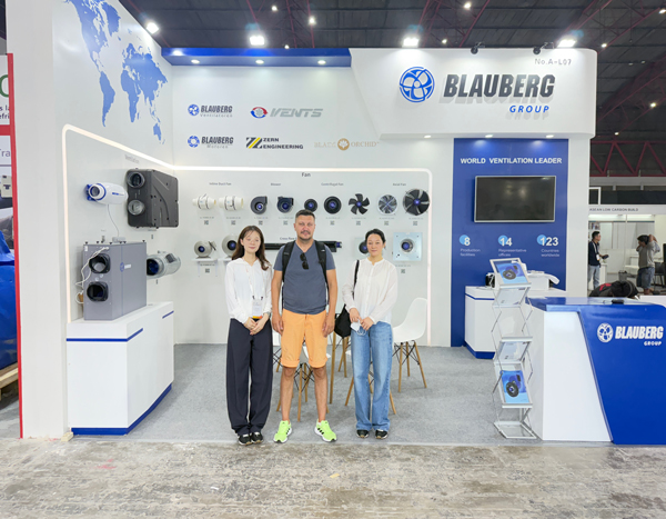 Live from Indonesia HVAC Exhibition! Blauberg Fans Unlocks Southeast Asian Market with Four Core Products
